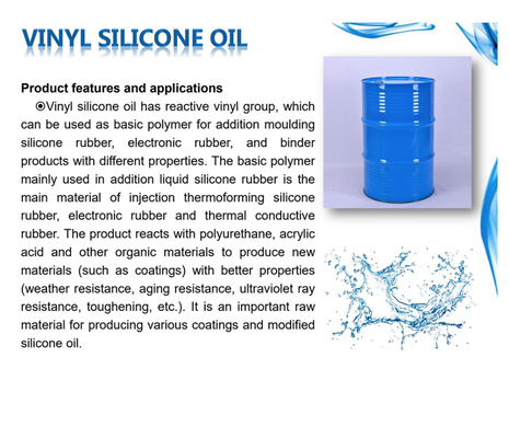 Le CE pur diméthylique d'huile de silicone du vinyle C1 a passé