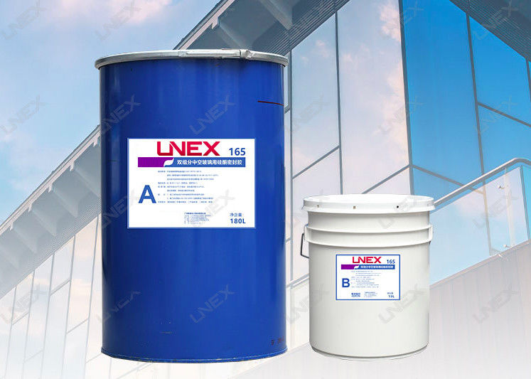 Silicone en verre de glaçage structurel de séchage rapide de mastic 1.7s adhésif pour le mur rideau